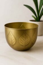 Macetero dorado - Imagen 2