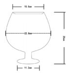 Florero copón 22,8x25 cm - Imagen 2