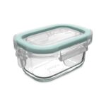 Contenedor Hermético Vidrio Rectangular 150 ml – Allegra